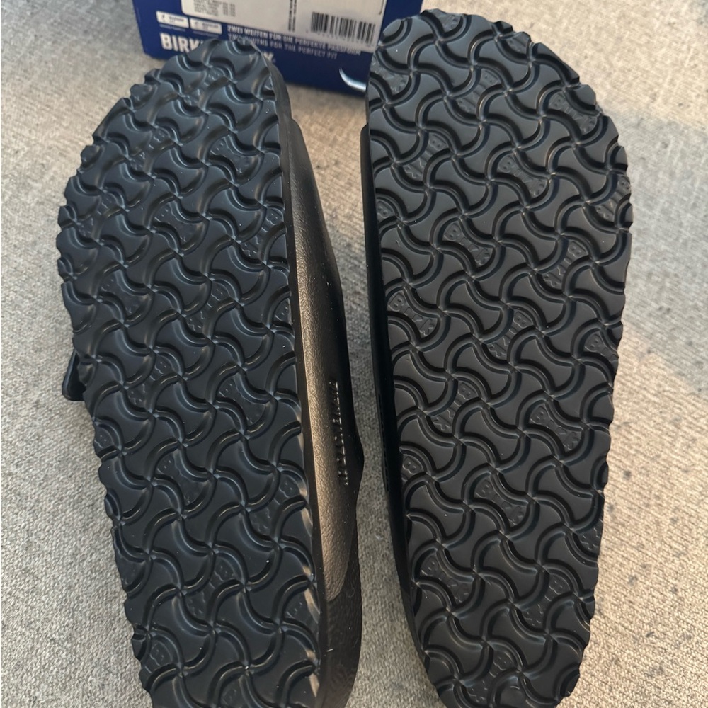 Birkenstock Men's Black Slide Sandals - Picture 4 of 7